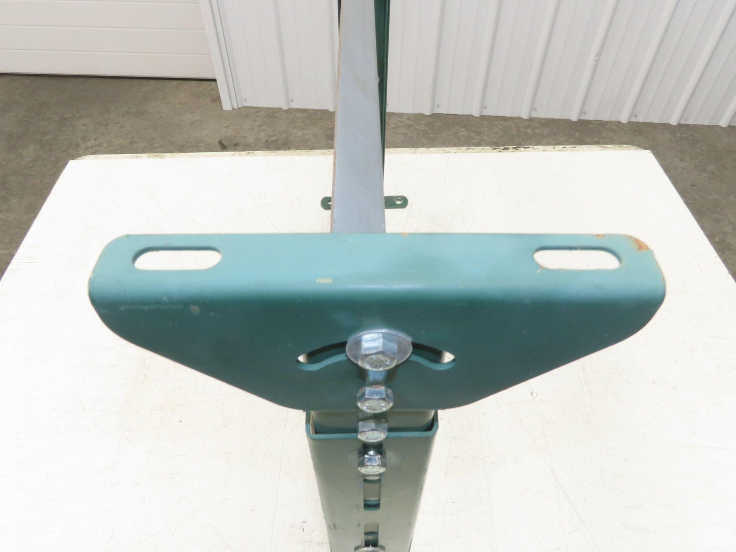25"W Conveyor Leg Stationary Floor Support GREEN 19" to 31"H