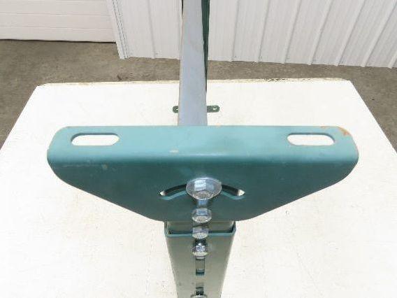 25"W Conveyor Leg Stationary Floor Support GREEN 19" to 31"H