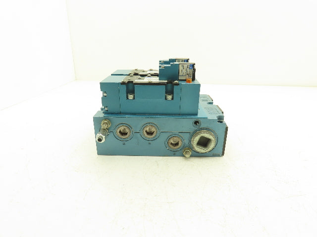 Mac MV-P3a-AADB-DM-DDAP-1DN Pneumatic Air 2 Valve/Manifold Assembly 24v 120psi
