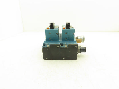 Mac MV-P3a-AADB-DM-DDAP-1DN Pneumatic Air 2 Valve/Manifold Assembly 24v 120psi