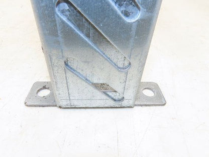 36"W Conveyor Leg Stationary Floor Support 30" to 43"H Galvanized