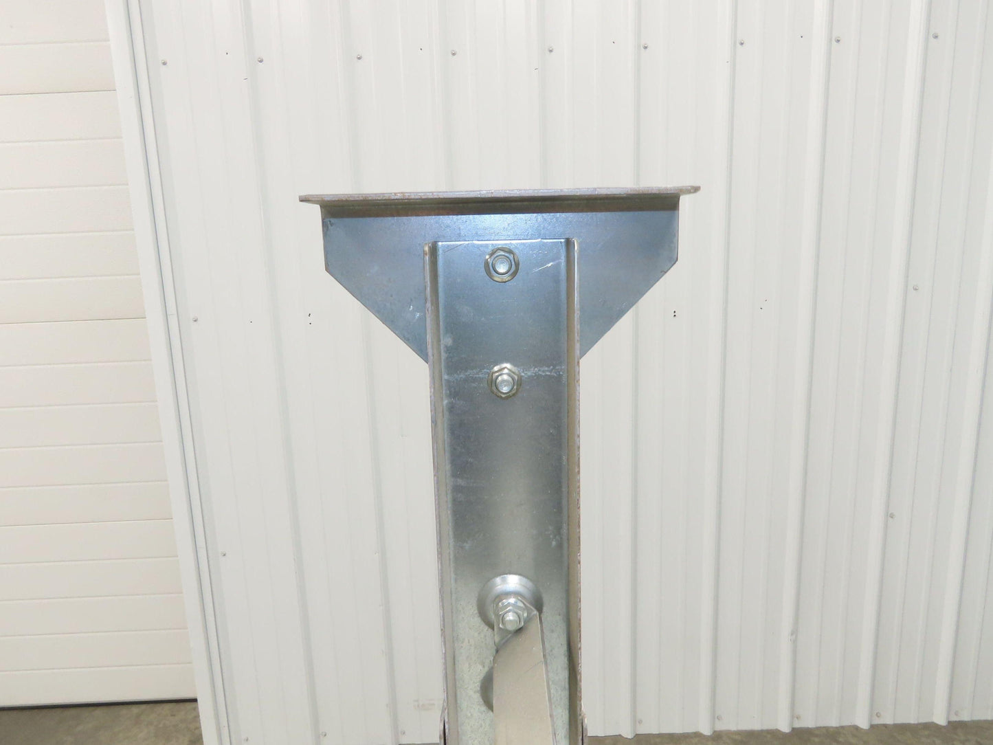 36"W Conveyor Leg Stationary Floor Support 30" to 43"H Galvanized