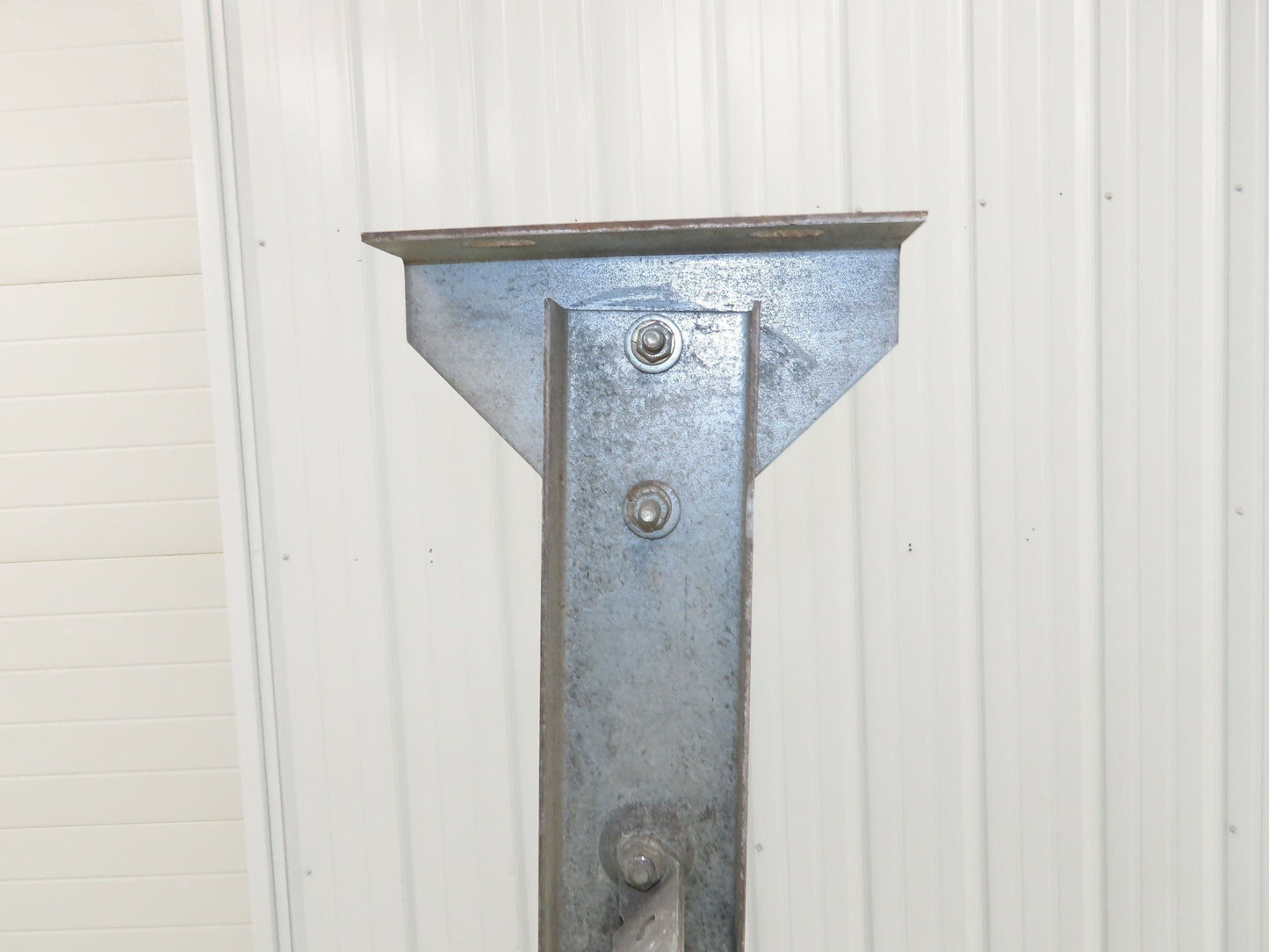 33-3/4"W Conveyor Leg Stationary Floor Support 30" to 43"H Galvanized