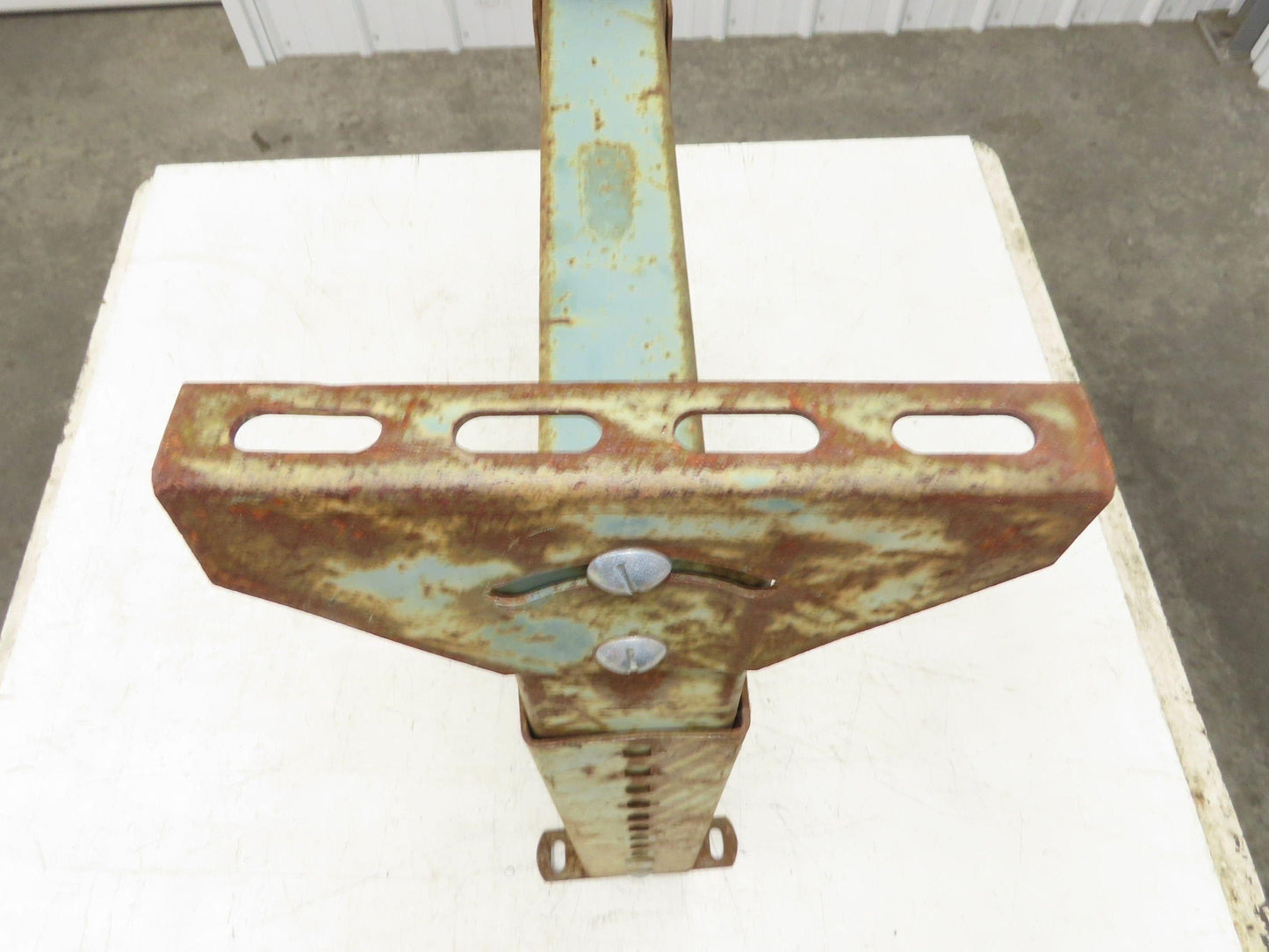 Hytrol LS-6 18"W Conveyor Leg Stationary Floor Support 24" to 36"H