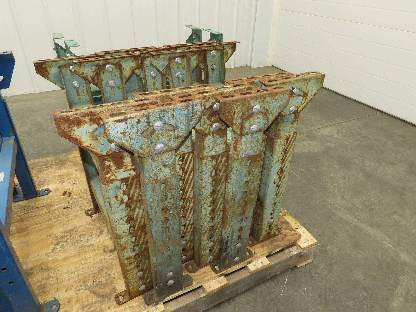 Hytrol LS-6 18"W Conveyor Leg Stationary Floor Support 24" to 36"H