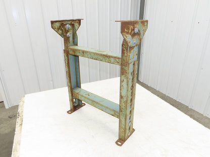 Hytrol LS-6 18"W Conveyor Leg Stationary Floor Support 24" to 36"H