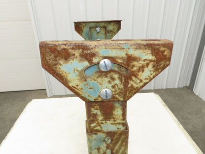 Hytrol LS-6 18"W Conveyor Leg Stationary Floor Support 24" to 36"H