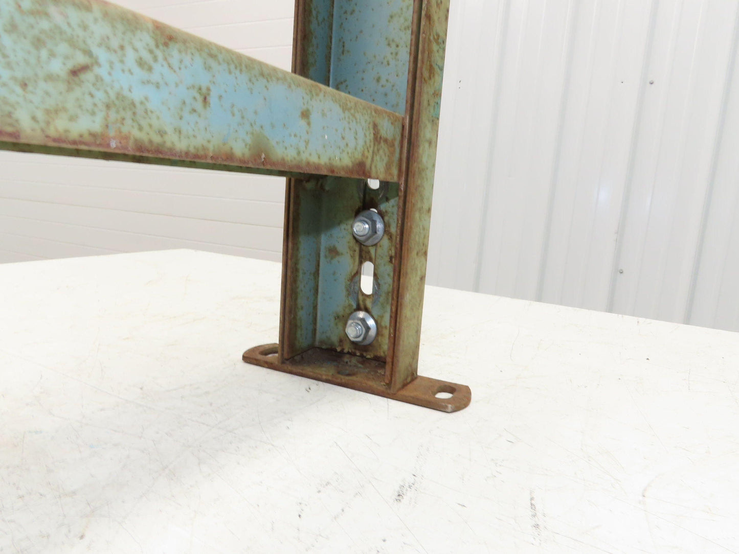 Hytrol LS-6 18"W Conveyor Leg Stationary Floor Support 24" to 36"H