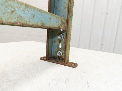 Hytrol LS-6 18"W Conveyor Leg Stationary Floor Support 24" to 36"H