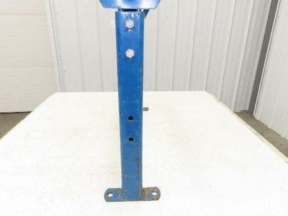 24-1/2"W Conveyor Leg Stationary Floor Support BLUE 22" to 36"H