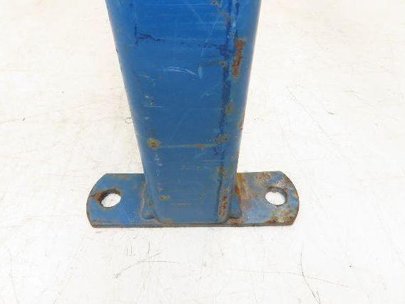 24-1/2"W Conveyor Leg Stationary Floor Support BLUE 22" to 36"H