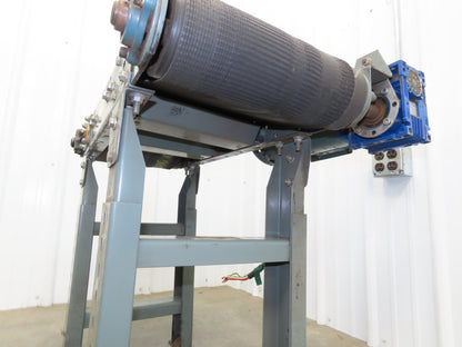 Hytrol 14"x 35" Slider Bed Conveyor 11" Belt .5Hp 230/460V 3PH 34 FPM