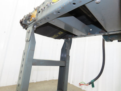 Hytrol 14"x 35" Slider Bed Conveyor 11" Belt .5Hp 230/460V 3PH 34 FPM