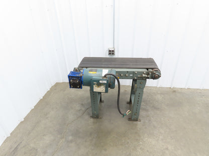 Hytrol 14"x 35" Slider Bed Conveyor 11" Belt .5Hp 230/460V 3PH 34 FPM