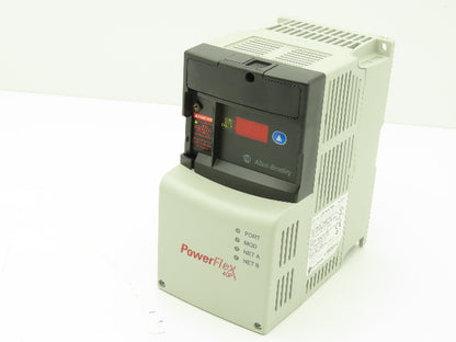 Allen Bradley 22D-D1P4N104 PowerFlex 40P VFD 3Ph 0.5Hp 460v 1.4A 500Hz