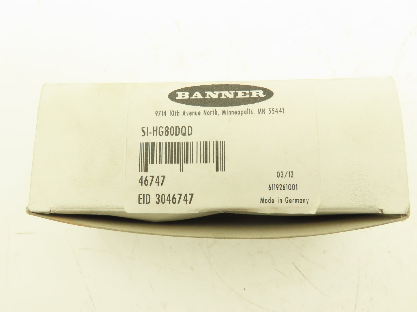 Banner SI-HG80DQD Hinge Safety Interlock Switch Zinc Die cast