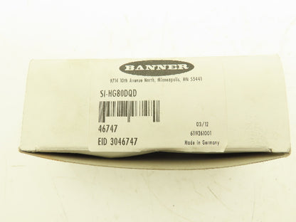 Banner SI-HG80DQD Hinge Safety Interlock Switch Zinc Die cast