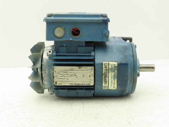 Sew Eurodrive R32DT71D6 Inline Gearmotor .33Hp 230/460V 3PH 37 RPM Output