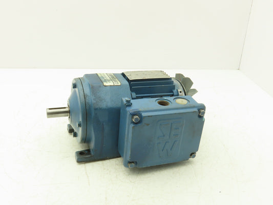 Sew Eurodrive R32DT71D6 Inline Gearmotor .33Hp 230/460V 3PH 37 RPM Output