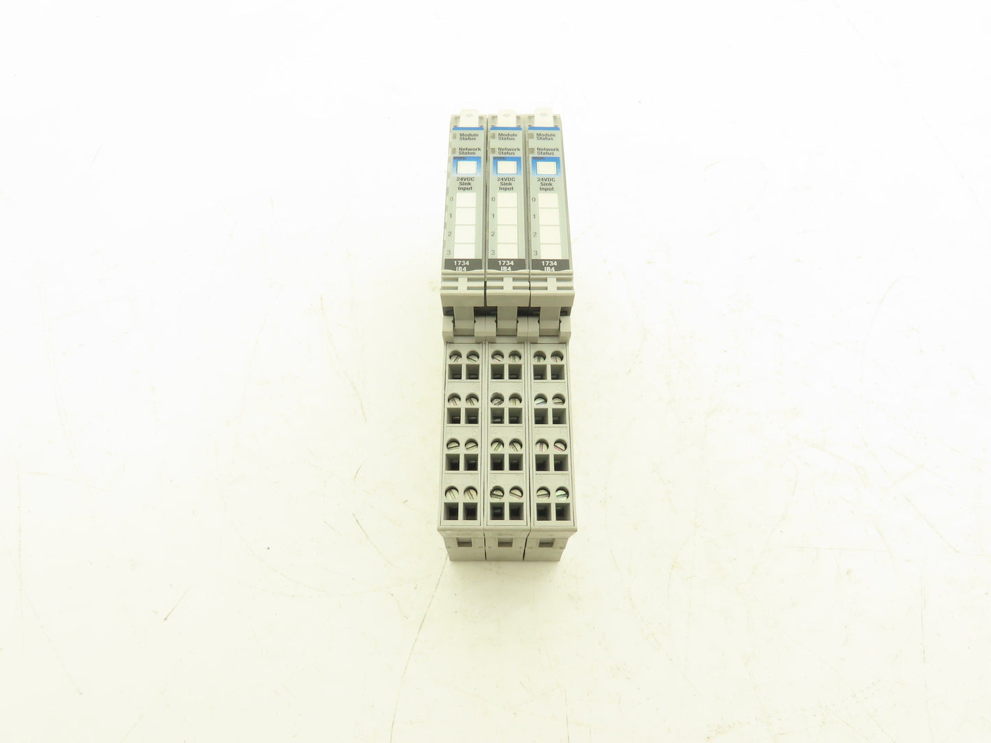 Allen Bradley 1734-IB4 Digital Input Module 4 Channel 24vDC F/W 3.022 Lot of 3