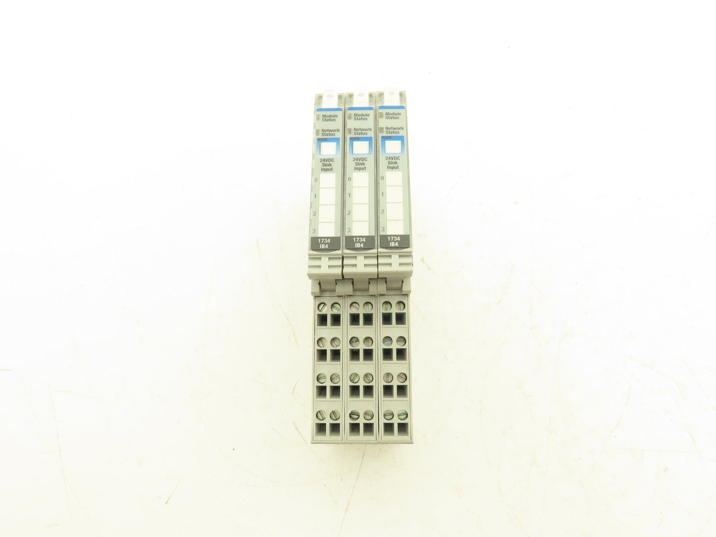 Allen Bradley 1734-IB4 Digital Input Module 4 Channel 24vDC F/W 3.022 Lot of 3