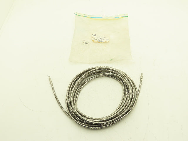 Allen Bradley 99-436-1360T9 Glass Fiber Optic Cable Stainless 30Ft Length Ser C