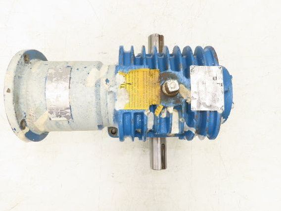 Cone Drive MH030B113-3 Worm Gearbox 30:1 Reducer 58rpm 2Hp 56C/145T Dual Shaft