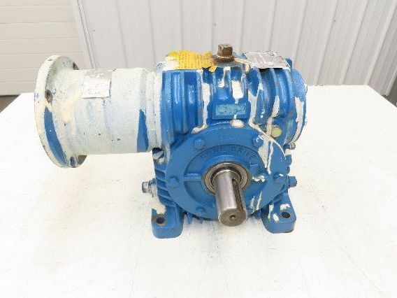 Cone Drive MH030B113-3 Worm Gearbox 30:1 Reducer 58rpm 2Hp 56C/145T Dual Shaft