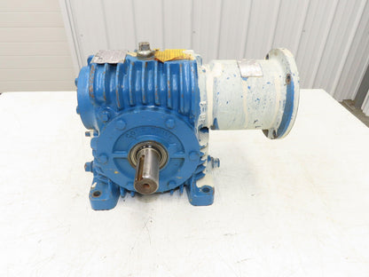 Cone Drive MH030B113-3 Worm Gearbox 30:1 Reducer 58rpm 2Hp 56C/145T Dual Shaft