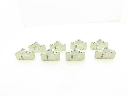 Allen Bradley 1489-A1C010 | 1489-A1C020 Circuit Breaker 1-Pole 1A/2A Lot of 8