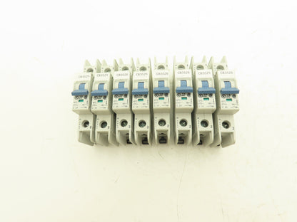 Allen Bradley 1489-A1C010 | 1489-A1C020 Circuit Breaker 1-Pole 1A/2A Lot of 8