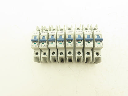 Allen Bradley 1489-A1C010 | 1489-A1C020 Circuit Breaker 1-Pole 1A/2A Lot of 8