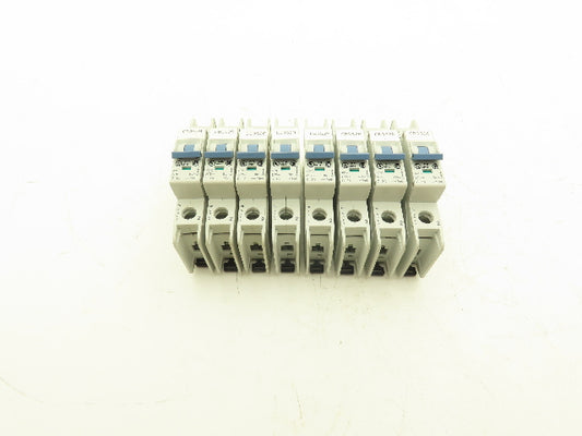 Allen Bradley 1489-A1C010 | 1489-A1C020 Circuit Breaker 1-Pole 1A/2A Lot of 8