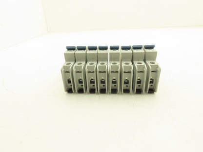 Allen Bradley 1489-A1C050 | 1489-A1C200 Circuit Breaker 1-Pole 5A/20A Lot of 8