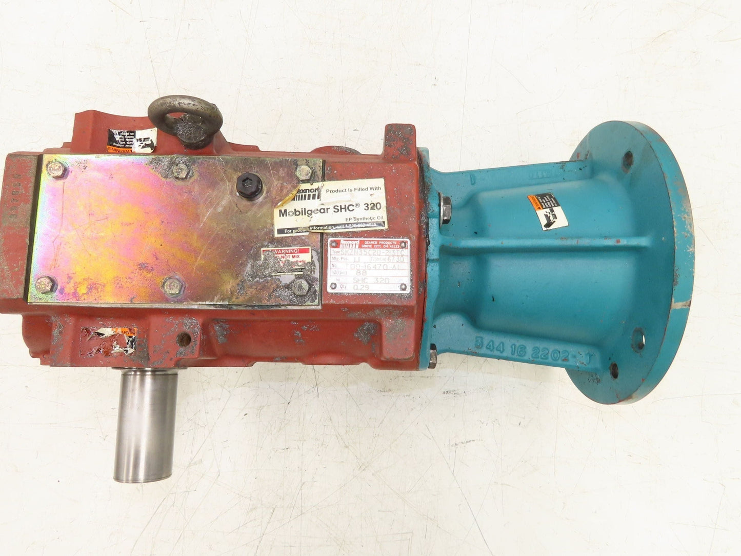 Rexnord SKZN35C20-213TC Gearbox 20:1 Reducer 88rpm 5Hp 213/215TC LH Output