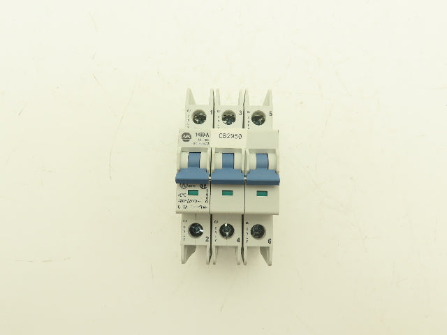 Allen Bradley 1489A3C010 | AB-5329 1489-A3C010 Circuit Breaker 3-Pole 1A 480v
