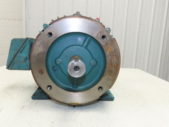 Reliance VXS Variable Speed AC Motor 5Hp 1750-2660 RPM 230V 3PH 215TC P21G3902A
