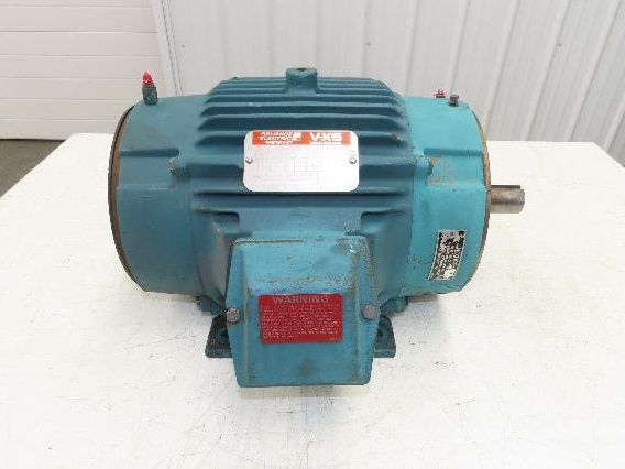 Reliance VXS Variable Speed AC Motor 5Hp 1750-2660 RPM 230V 3PH 215TC P21G3902A