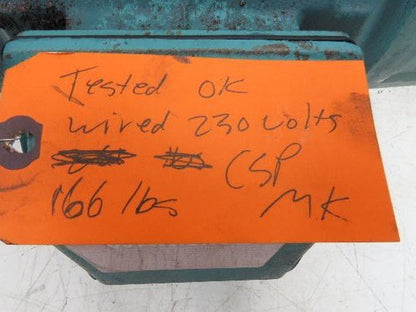 Reliance VXS Variable Speed AC Motor 5Hp 1750-2660 RPM 230V 3PH 215TC P21G3902A