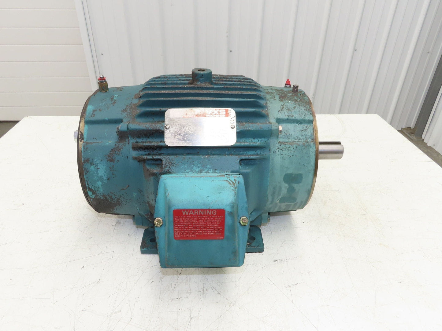 Reliance VXS Variable Speed AC Motor 5Hp 1750-2660 RPM 230V 3PH 215TC P21G3902A