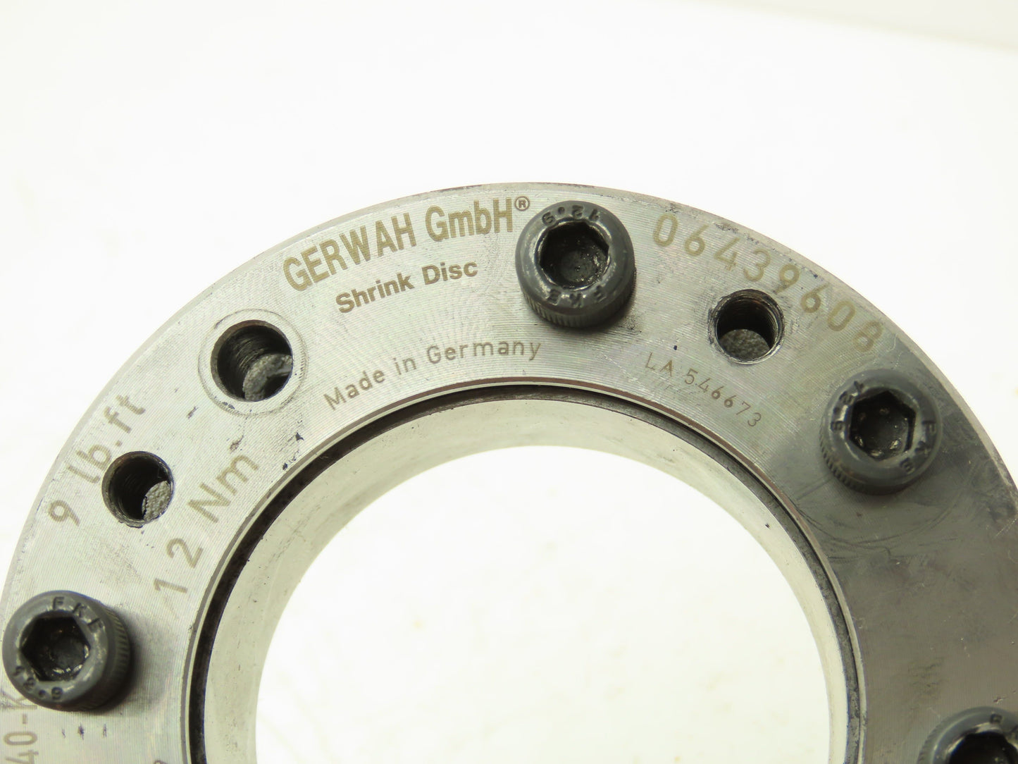 Gerwah PSV 5003 NG 40-K Shrink Disc Hollow Shaft Coupling Adapter 54mm ID
