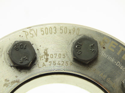 Gerwah Peter PSV 5003 50x90 Shrink Disc Hollow Shaft Coupling Adapter 50mm ID