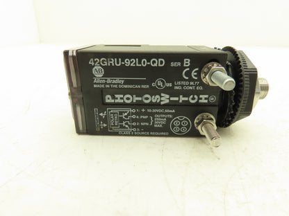 Allen Bradley 42GRU-92L0-QD Photoswitch Polar Retroreflective 10-40vdc PNP/NPN