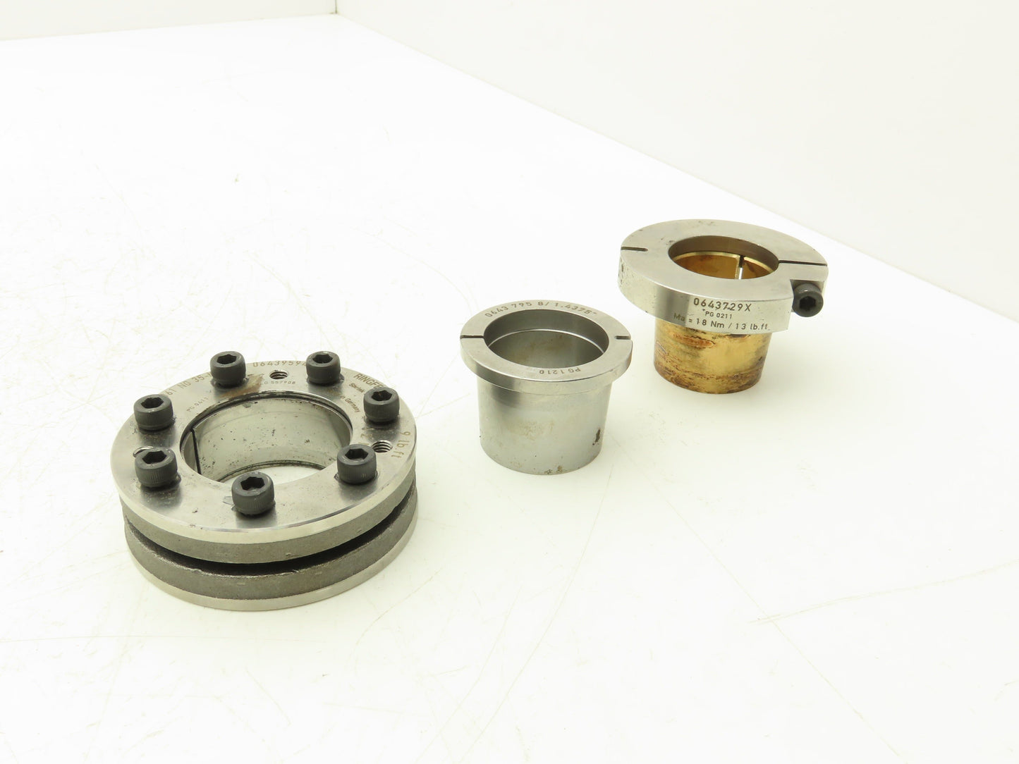 Ringfeder RFN 4061 NG 35-K Shrink Disc with Bushings 1-7/16" Shaft Coupling