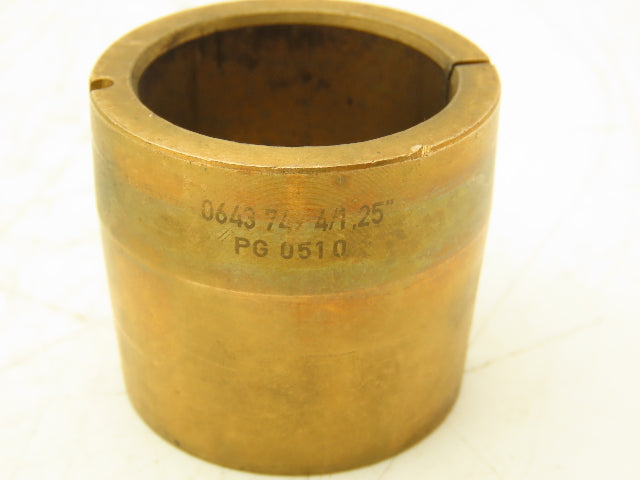 Sew Eurodrive 06437494/1.25" Brass Taper Bushing for Shrink Disc 1-1/4" Shaft