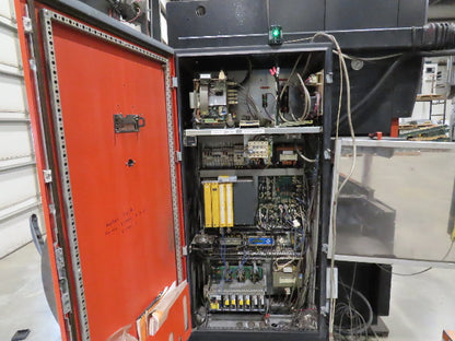 Amada HFE 1000-35 Press Brake 112 Ton x 10' 122" Hydraulic CNC 200mm Stroke 460V