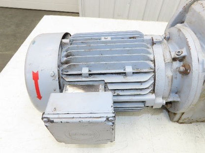 Dietz/Stober S402SF0290D100K4 Gearmotor 60 RPM 2.2Kw 277/480V 3PH Hollow Shaft