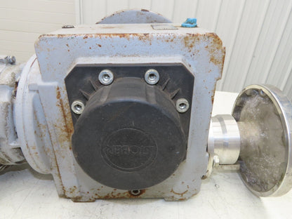 Dietz/Stober S402SF0290D100K4 Gearmotor 60 RPM 2.2Kw 277/480V 3PH Hollow Shaft