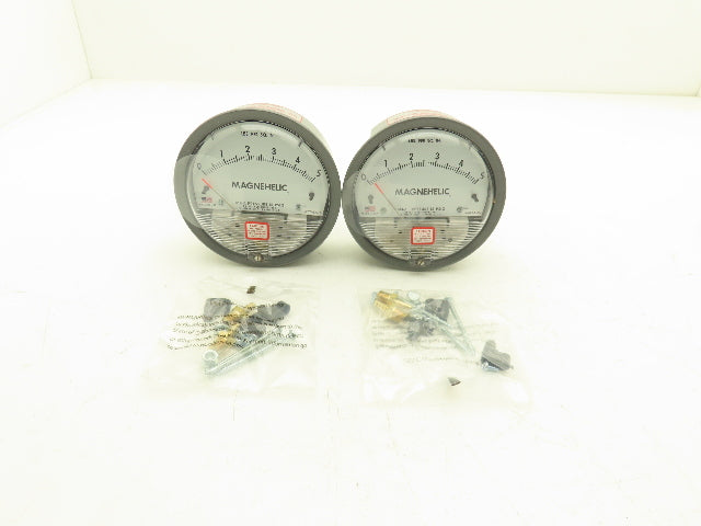 Dwyer 2205 Magnehelic Differential Pressure Gauge 0-6" 15 PSIG