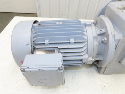 Dietz/Stober S402SF0290D100K4 Gearmotor 60 RPM 2.2Kw 277/480V 3PH Hollow Shaft